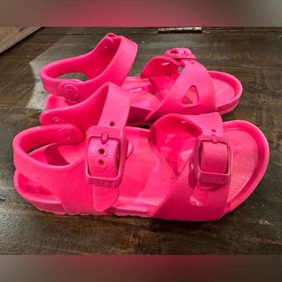 Birkenstock Shoes Pink Buckle Sandals size 26 US 6 - 6.5 - Picture 2 of 5